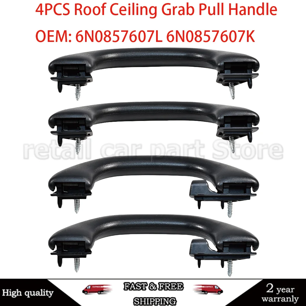 6N0857607L 6N0857607K 4 PCS Car Roof Armrest Pull Door Handle for VW Golf 4 GTI R32 Jetta MK4 Polo 9N Bora A4 Auto Accessories
6N0857607L 6N0857607K 4 PCS Car Roof Armrest Pull Door Handle for VW Golf 4 GTI R32 Jetta MK4 Polo 9N Bora A4 Auto Accessories