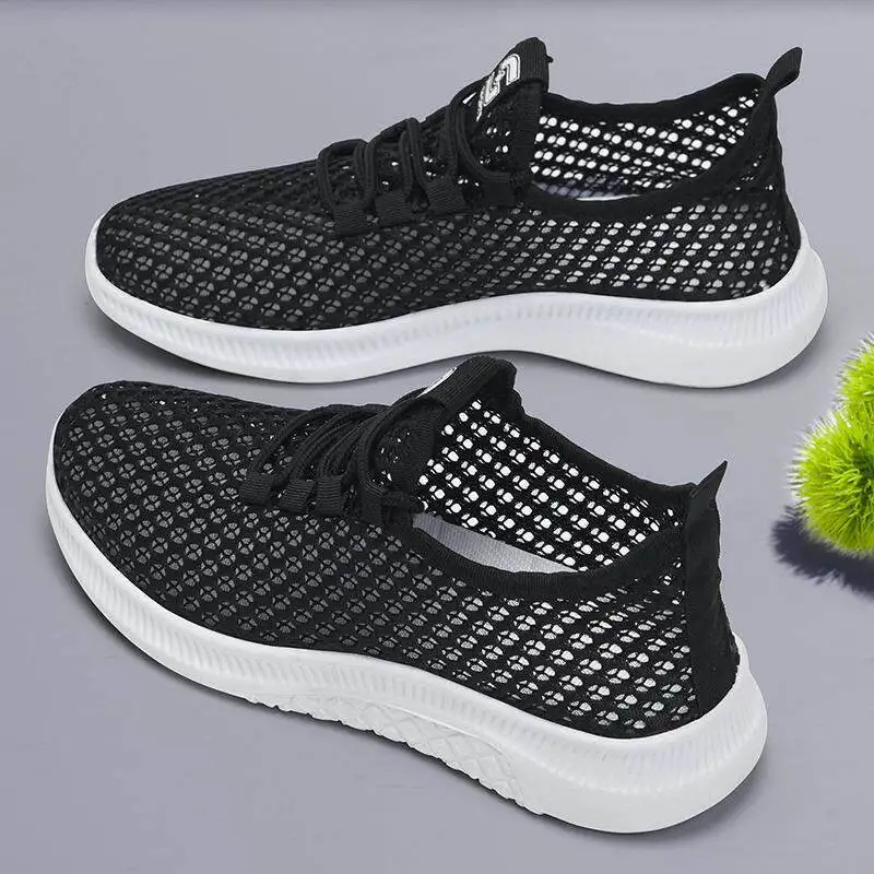 Beijing Ladies Breathable Mesh Shoes Summer Casual Low Heel Soft Bottom Sandals Mom Comfortable Slip-On round Toe Flat Shoes
Beijing Ladies Breathable Mesh Shoes Summer Casual Low Heel Soft Bottom Sandals Mom Comfortable Slip-On round Toe Flat Shoes