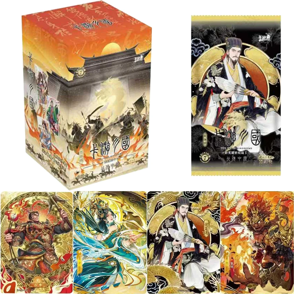 KAYOU Genuine Three Kingdoms Card Northern Expedition To Central Plains Series Ode To Heroes Collection Card Toy Gifts
KAYOU Genuine Three Kingdoms Card Northern Expedition To Central Plains Series Ode To Heroes Collection Card Toy Gifts