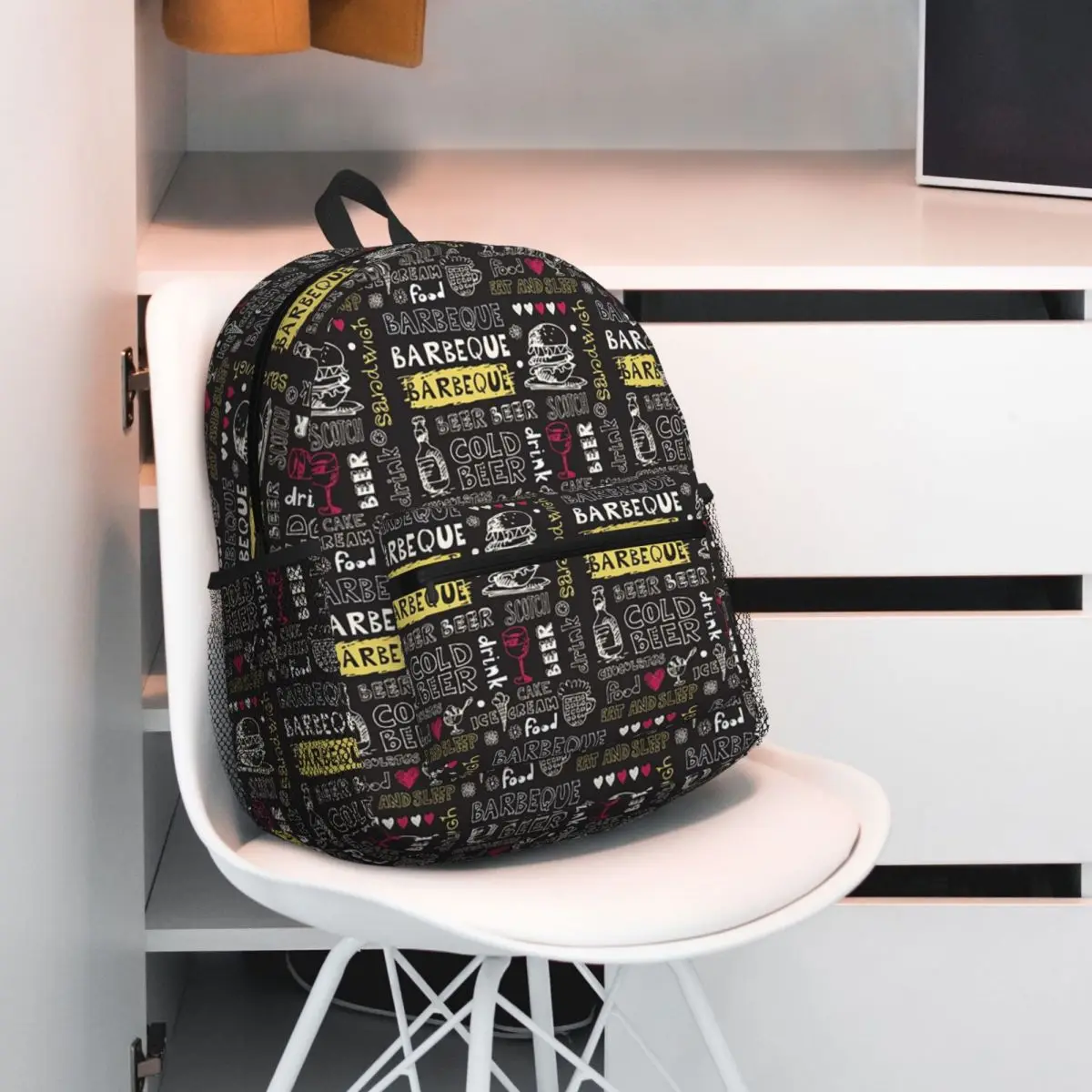 Cold Beer Scotch Food Ice Cream Cake Sandwich Drink Burger 1 Backpack Student BookBag School Bag Shoulder Bags for Men Women
Cold Beer Scotch Food Ice Cream Cake Sandwich Drink Burger 1 Backpack Student BookBag School Bag Shoulder Bags for Men Women