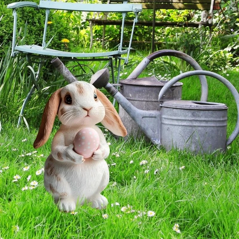 Easters Garden Stake Colorful Rabbit Eggs Yard Decoration for Spring Celebration 
Easters Garden Stake Colorful Rabbit Eggs Yard Decoration for Spring Celebration