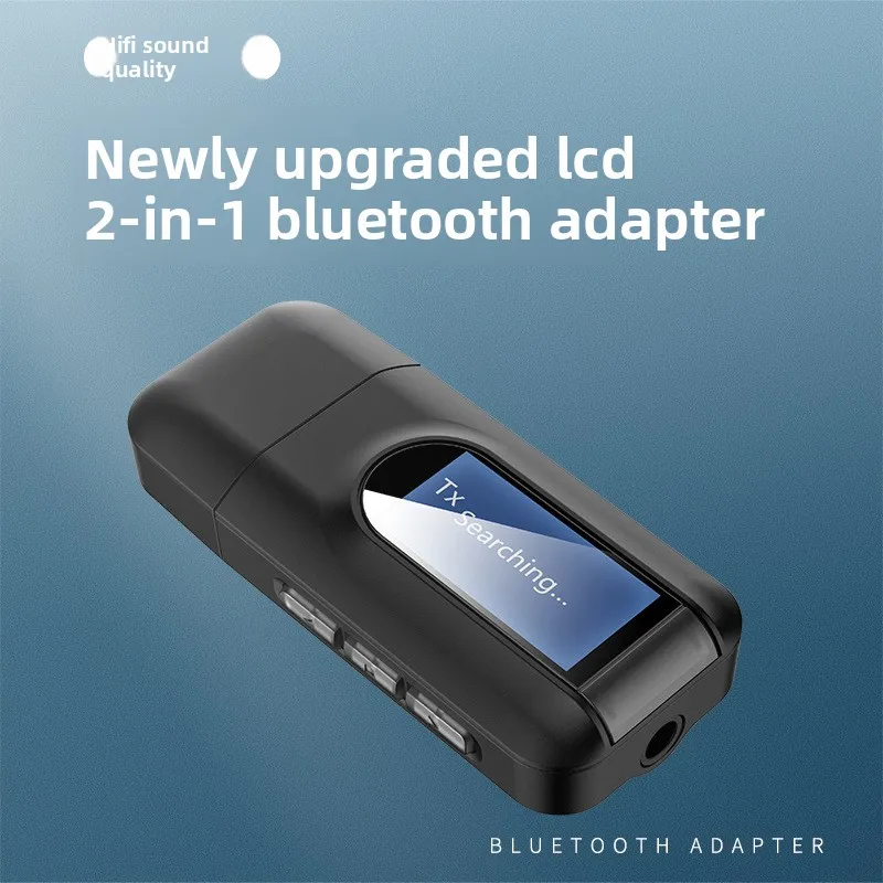 RT11 2 in 1 USB Bluetooth 5.0 Receiver Transmitter Audio Adapter For Car PC TV HD HiFi Receptor Wireless Adapter LCD 3.5MM AUX
RT11 2 in 1 USB Bluetooth 5.0 Receiver Transmitter Audio Adapter For Car PC TV HD HiFi Receptor Wireless Adapter LCD 3.5MM AUX