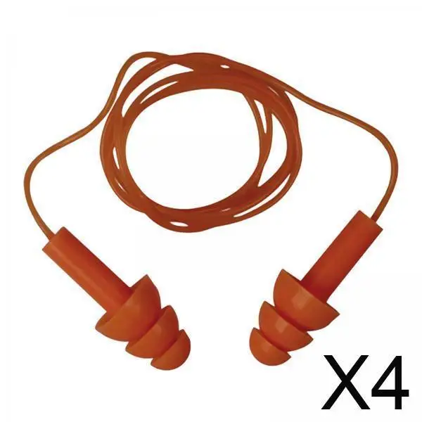 Corded Silicone Earplugs Reusable Hearing Protection Ear Plugs for Sleeping Concentration Concert Ultra Thin
Corded Silicone Earplugs Reusable Hearing Protection Ear Plugs for Sleeping Concentration Concert Ultra Thin