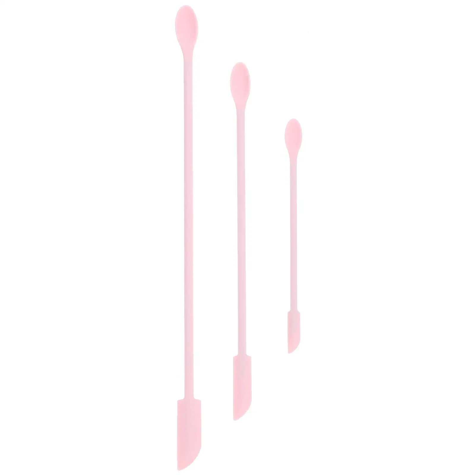 3 Pcs Pink Silicone Makeup Spatula Set Long Handle Small Head for Lotion Cream Face Mask Fits Various Containers Easy Clean
3 Pcs Pink Silicone Makeup Spatula Set Long Handle Small Head for Lotion Cream Face Mask Fits Various Containers Easy Clean
