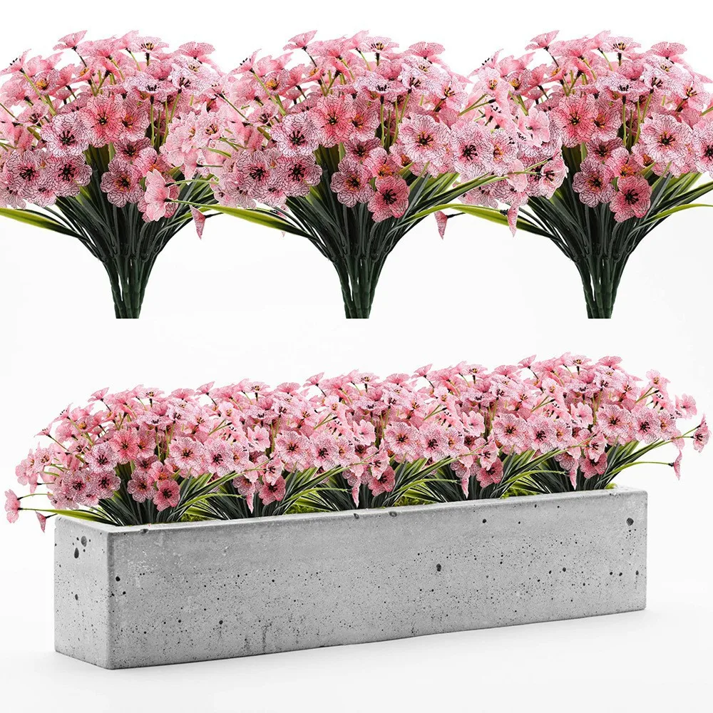 Spring grass violet artificial flowers plastic fake flowers flower arrangement wedding scene outdoor floral art
Spring grass violet artificial flowers plastic fake flowers flower arrangement wedding scene outdoor floral art