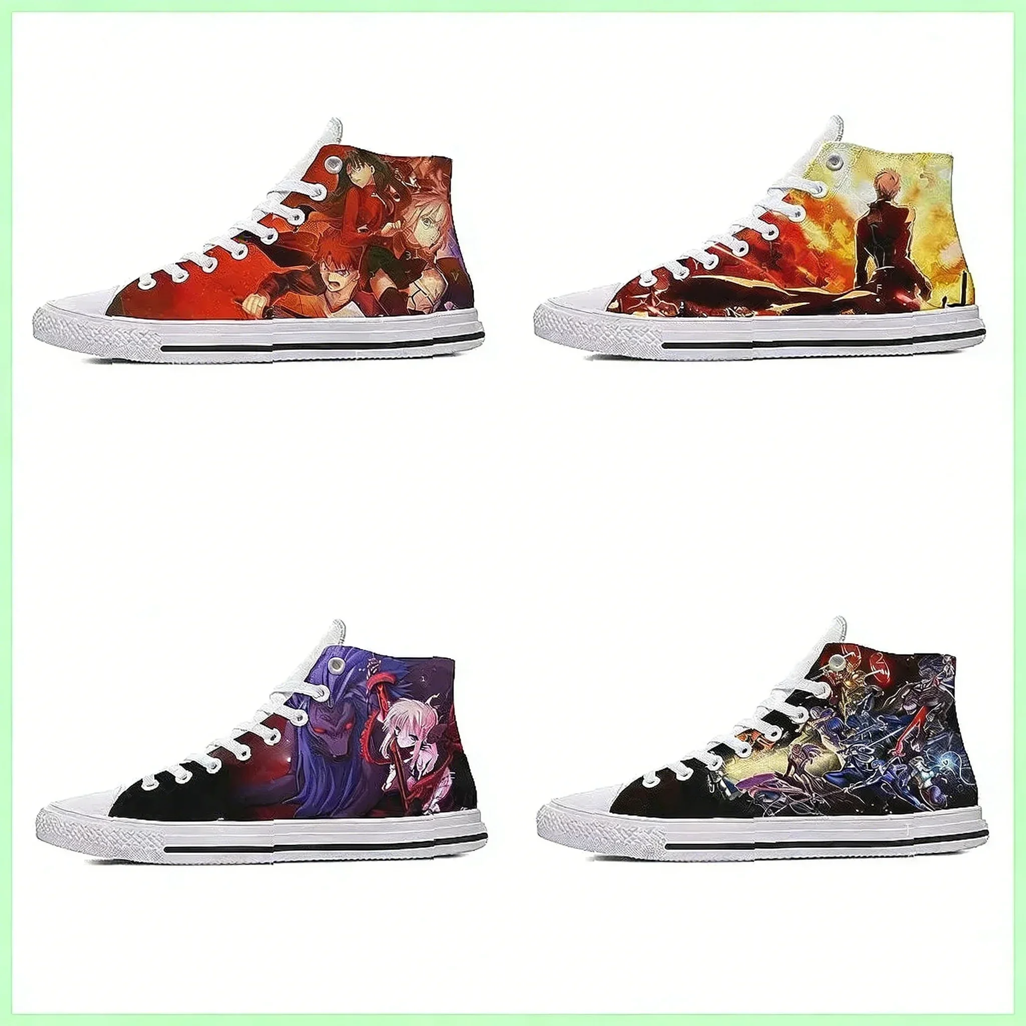Fate Stay Night Anime Sneakers, Cool Summer Casual Shoes for Men and Women, Non-Slip Board Shoes
Fate Stay Night Anime Sneakers, Cool Summer Casual Shoes for Men and Women, Non-Slip Board Shoes