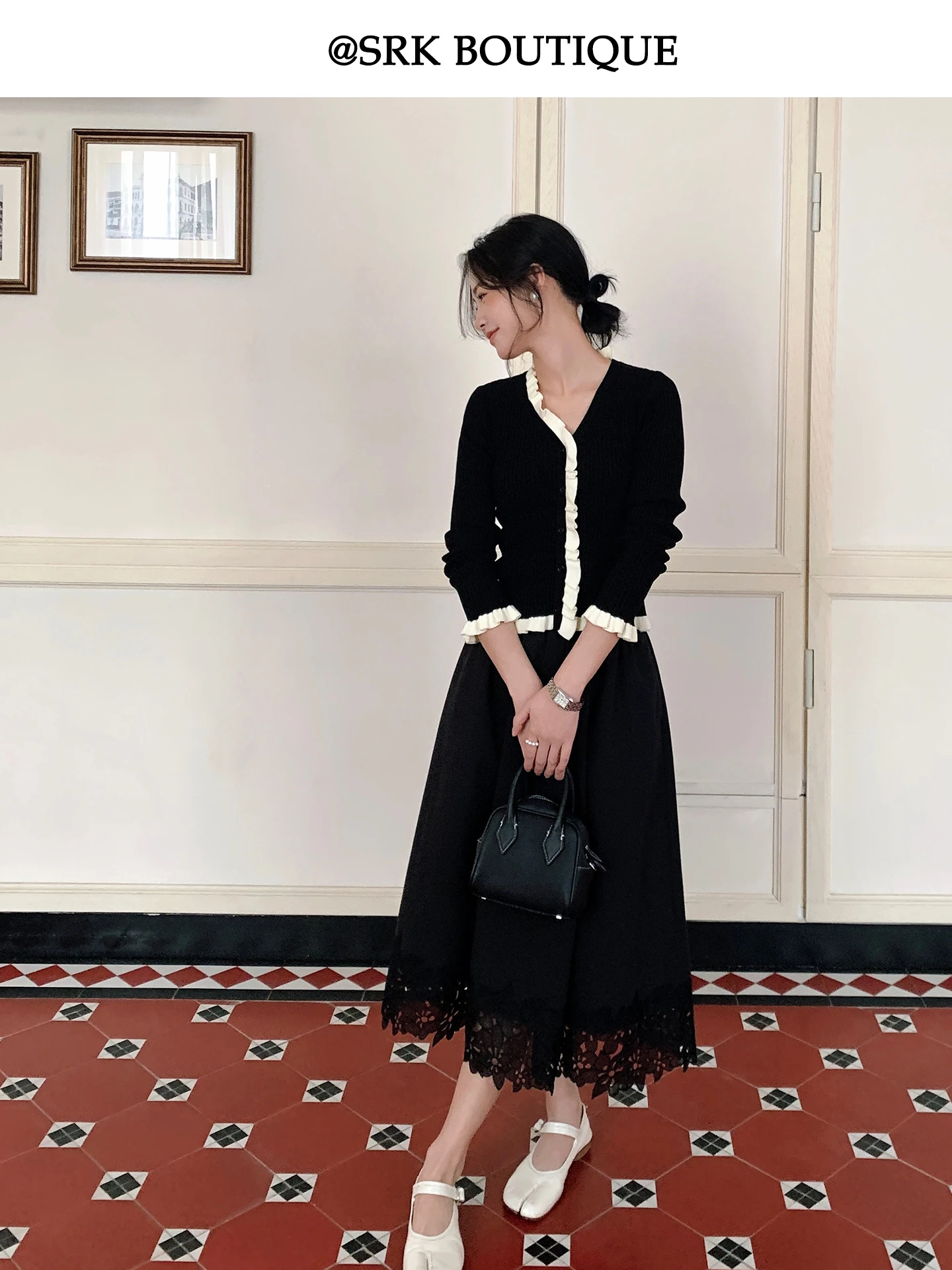 Юбка А-силуэта с высокой талией Bla, универсальная, для повседневной носки, женская, весна-осень, новая дизайнерская модель, эффект стройности, серия SRK Commute
Юбка А-силуэта с высокой талией Bla, универсальная, для повседневной носки, женская, весна-осень, новая дизайнерская модель, эффект стройности, серия SRK Commute