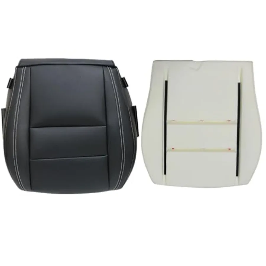 Driver Bottom Leather Seat Cover Black and Foam Cushion DLX9 or ULX9 Compatible with Jeep Grand Cherokee 2011-2021 Dodge Durang
Driver Bottom Leather Seat Cover Black and Foam Cushion DLX9 or ULX9 Compatible with Jeep Grand Cherokee 2011-2021 Dodge Durang