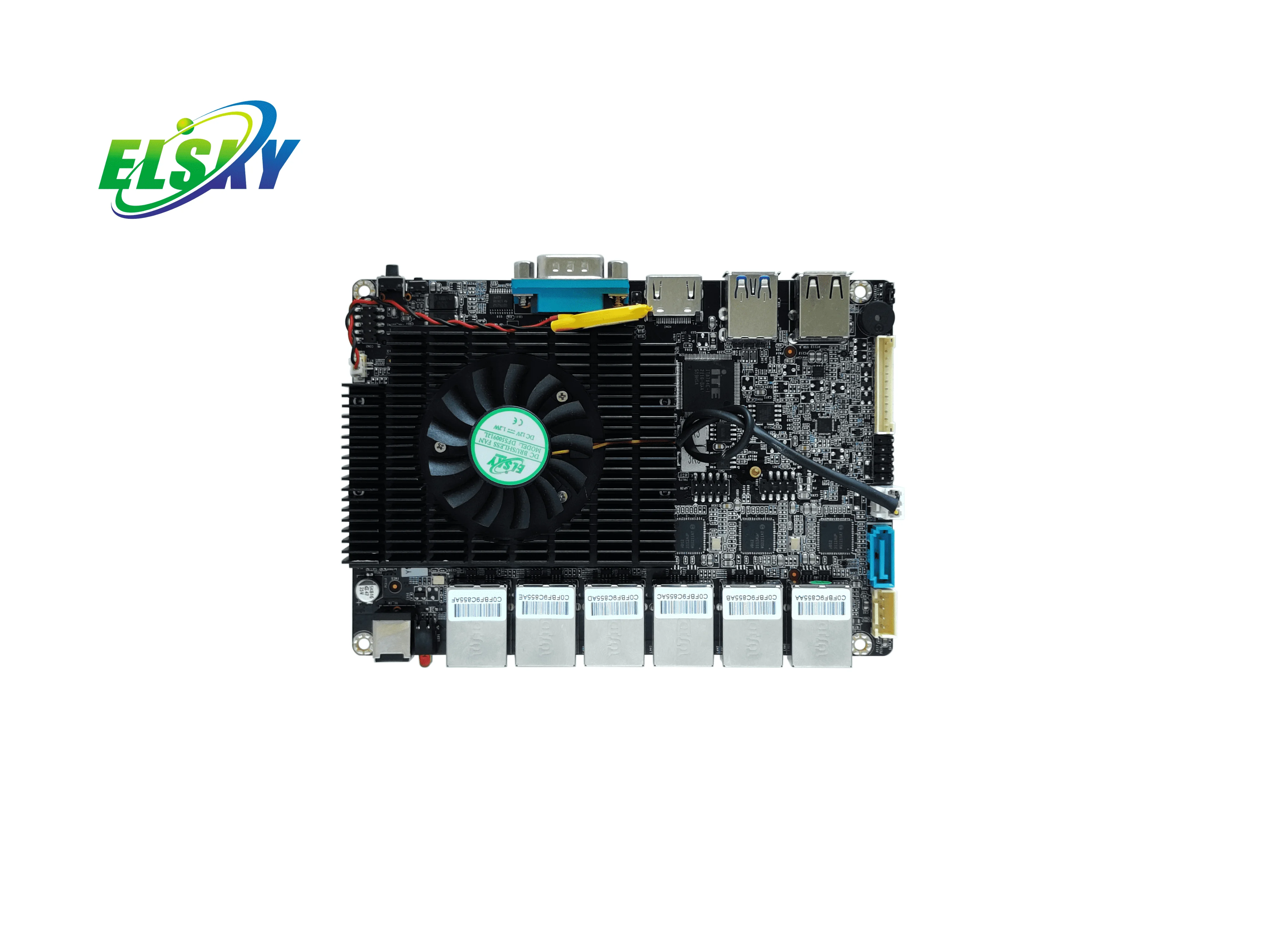 ELSKY 3.5Inch Industrial Motherboard 6th/7th Gen Core I3/i5/i7 CPU DDR4 Firewall Router Compact Desktop PC
ELSKY 3.5Inch Industrial Motherboard 6th/7th Gen Core I3/i5/i7 CPU DDR4 Firewall Router Compact Desktop PC