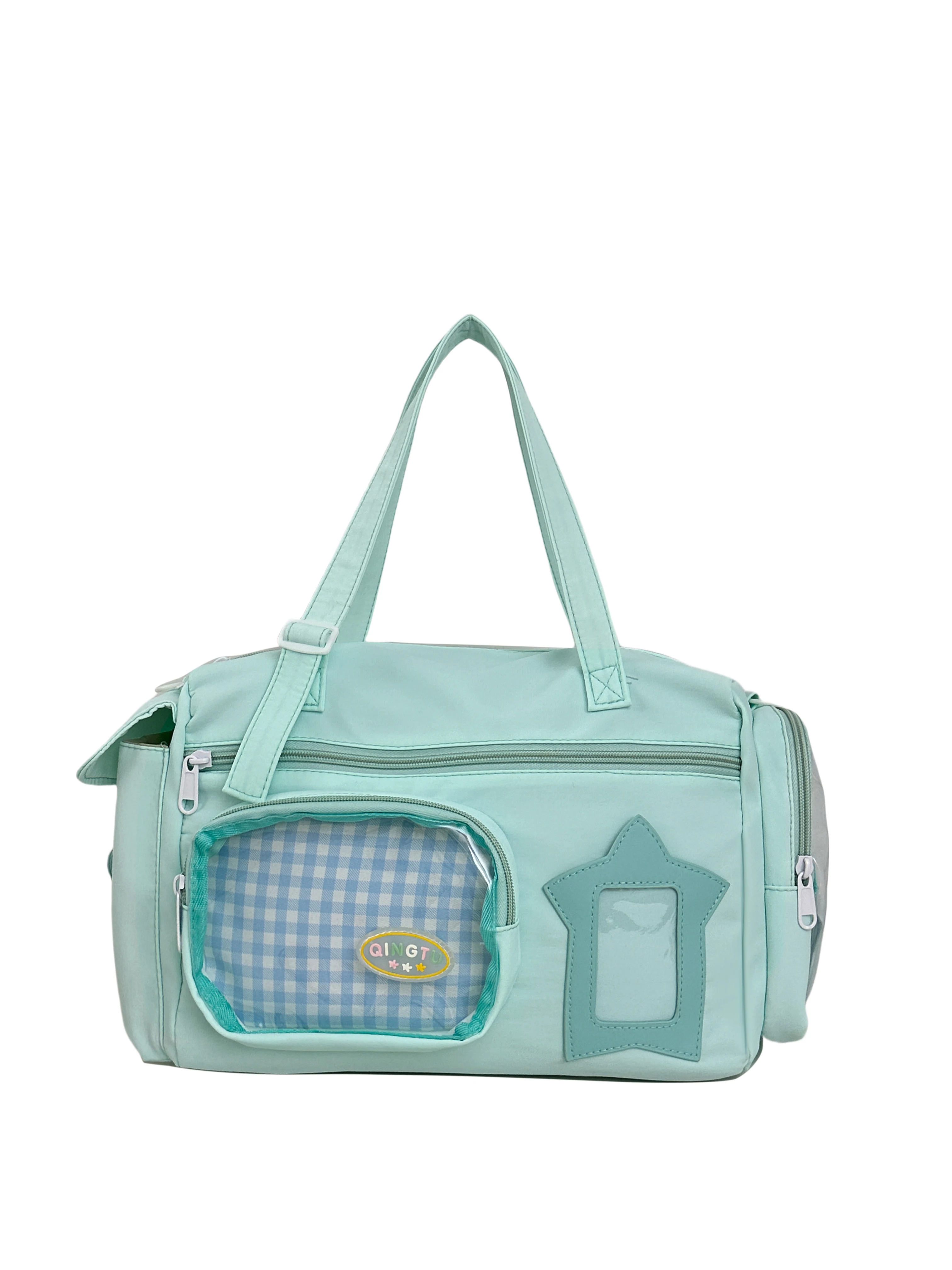 Большая вместительная сумка через плечо в консервативном стиле, легкая цветная дорожная сумка для женщин, сумка для бейджей, сумка для поездок на работу All - Matc
Большая вместительная сумка через плечо в консервативном стиле, легкая цветная дорожная сумка для женщин, сумка для бейджей, сумка для поездок на работу All - Matc