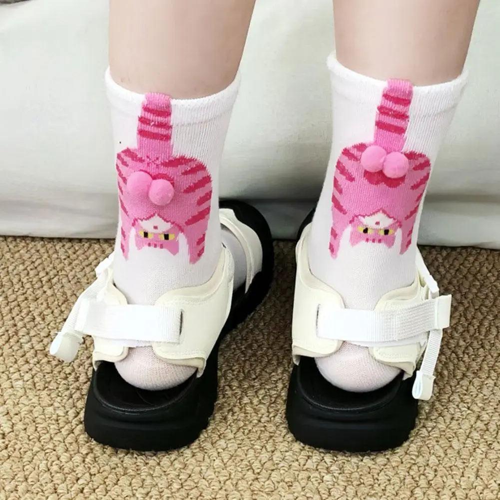 1Pair Funny 3D Cat Butt Abstract Cartoon Mid-Tube Socks Quirky Cotton Casual Socks Cat Egg Floor Sock For Cute Girls
1Pair Funny 3D Cat Butt Abstract Cartoon Mid-Tube Socks Quirky Cotton Casual Socks Cat Egg Floor Sock For Cute Girls