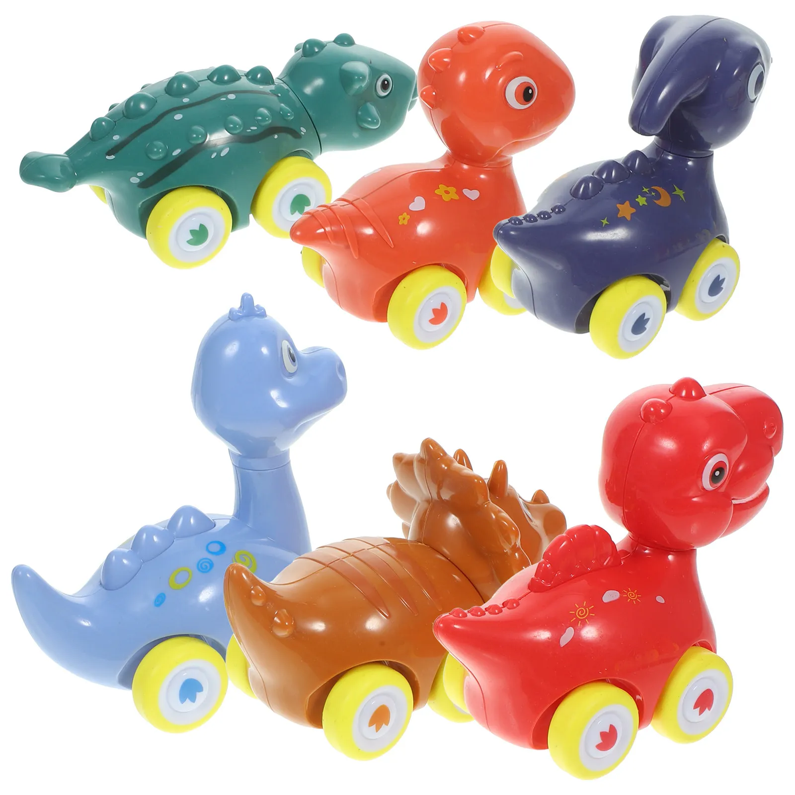 6Pcs Dinosaur Pull Back Car Cartoon Plastic Inertia Vehicle Kids Plaything Birthday Gift Pull Back Car
6Pcs Dinosaur Pull Back Car Cartoon Plastic Inertia Vehicle Kids Plaything Birthday Gift Pull Back Car