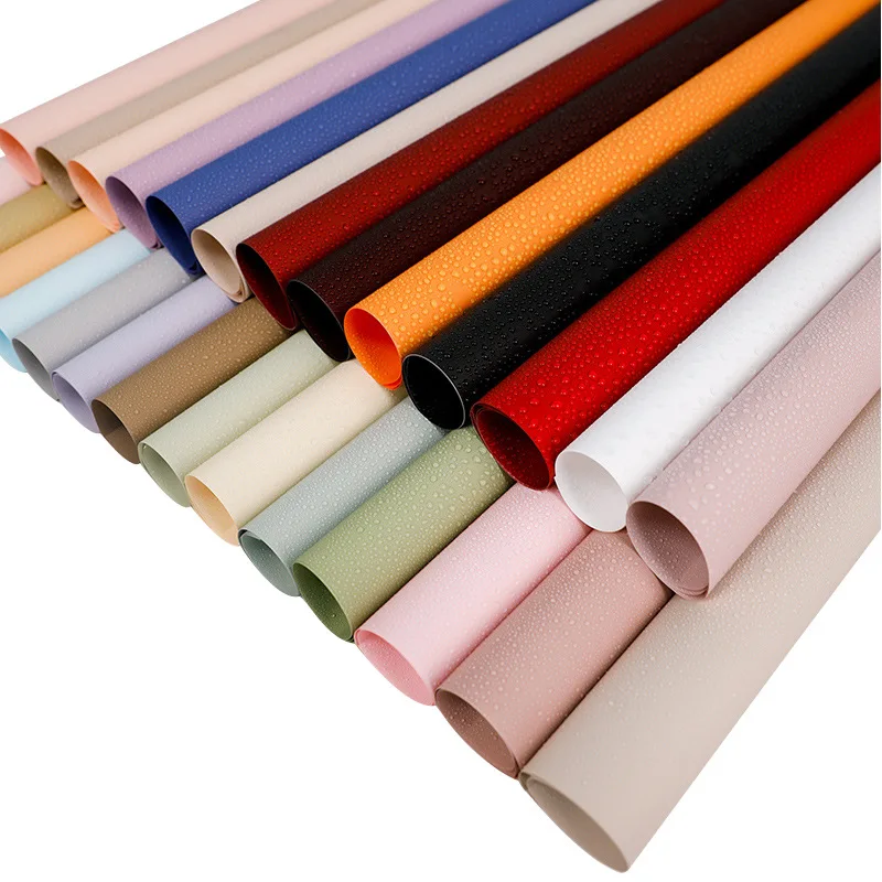 Korean Style Flower Wrapping Paper Waterproof Thick Plain Color Ouya Paper Bouquet Wrapping Paper Flower Shop Packaging Material
Korean Style Flower Wrapping Paper Waterproof Thick Plain Color Ouya Paper Bouquet Wrapping Paper Flower Shop Packaging Material