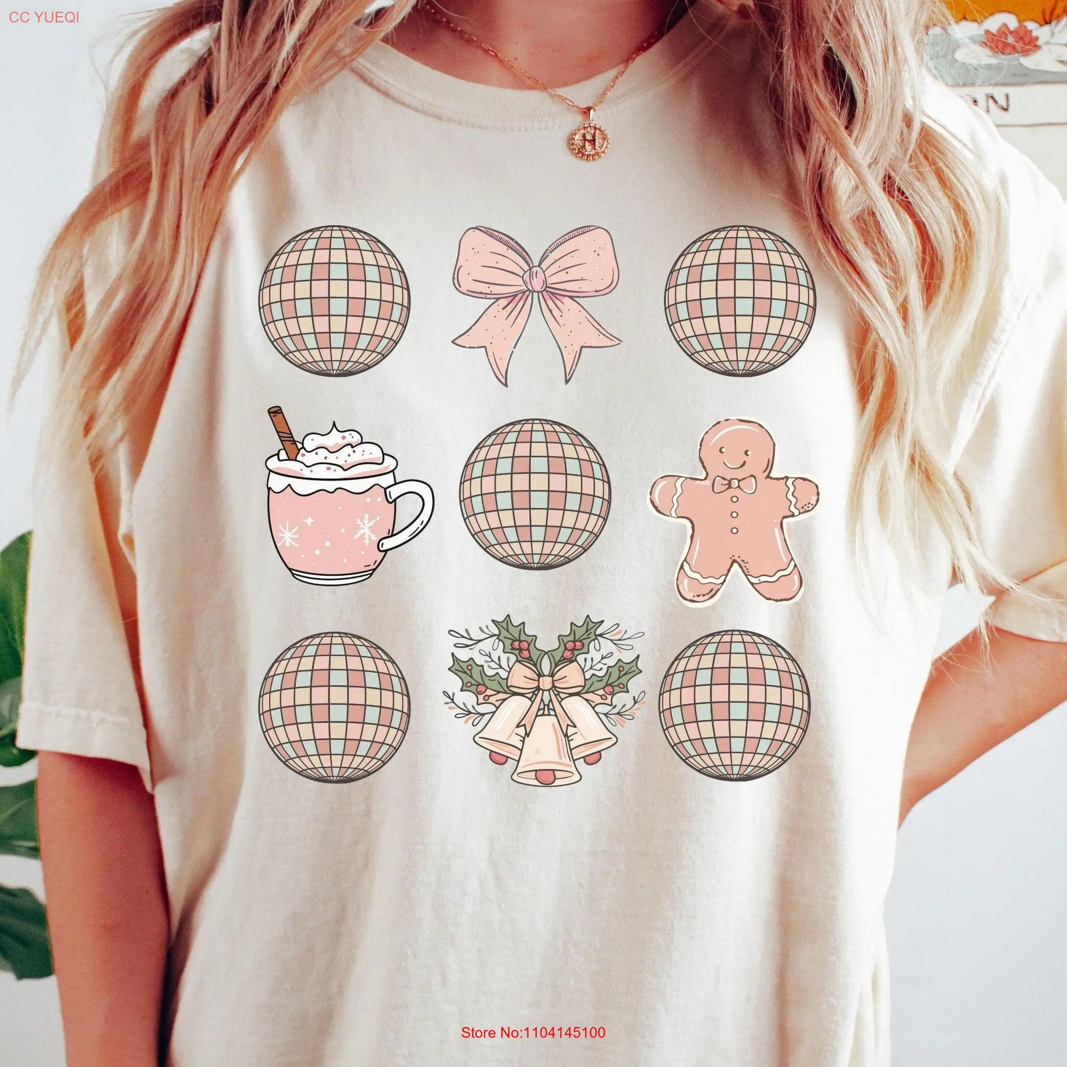 Comfort Colors Pink Christmas Disco Ball T Shirt Coquette Retro Holiday long or short sleeves
Comfort Colors Pink Christmas Disco Ball T Shirt Coquette Retro Holiday long or short sleeves