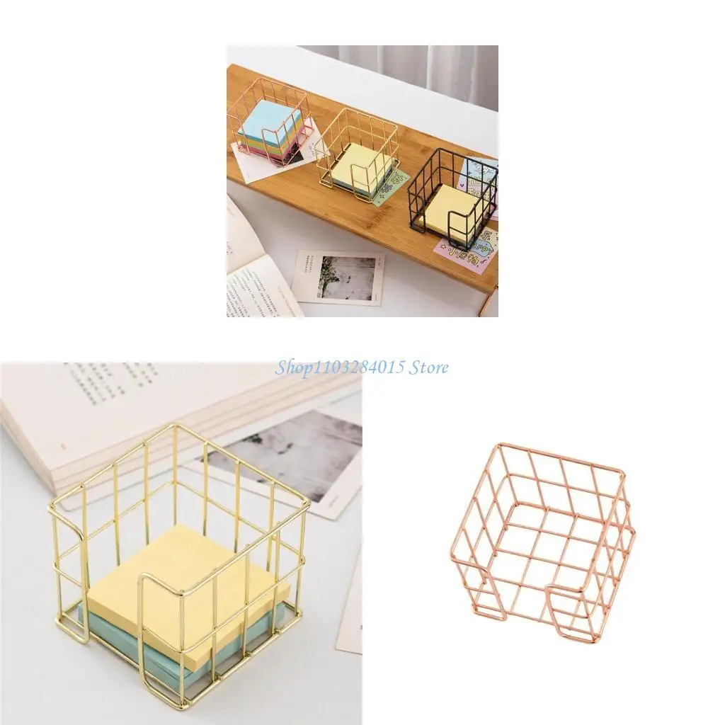 R6FF Iron Note Holder 27x95x80mm Metal Mesh Note Storage Box Memo Pad Block Holder Notepads Holder Box for Desk Organization
R6FF Iron Note Holder 27x95x80mm Metal Mesh Note Storage Box Memo Pad Block Holder Notepads Holder Box for Desk Organization