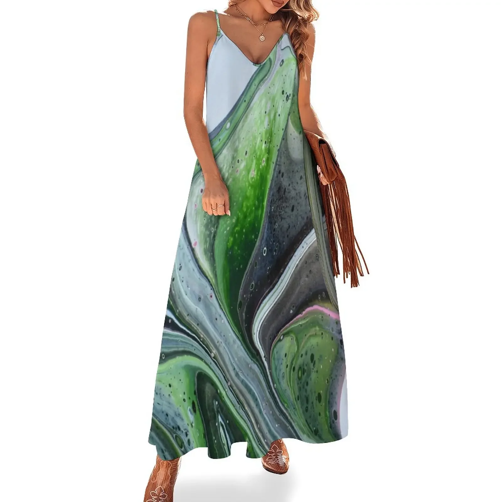 Abstract 054 Sleeveless Dress dresses ladies 2025 summer women's summer jumpsuit
Abstract 054 Sleeveless Dress dresses ladies 2025 summer women's summer jumpsuit