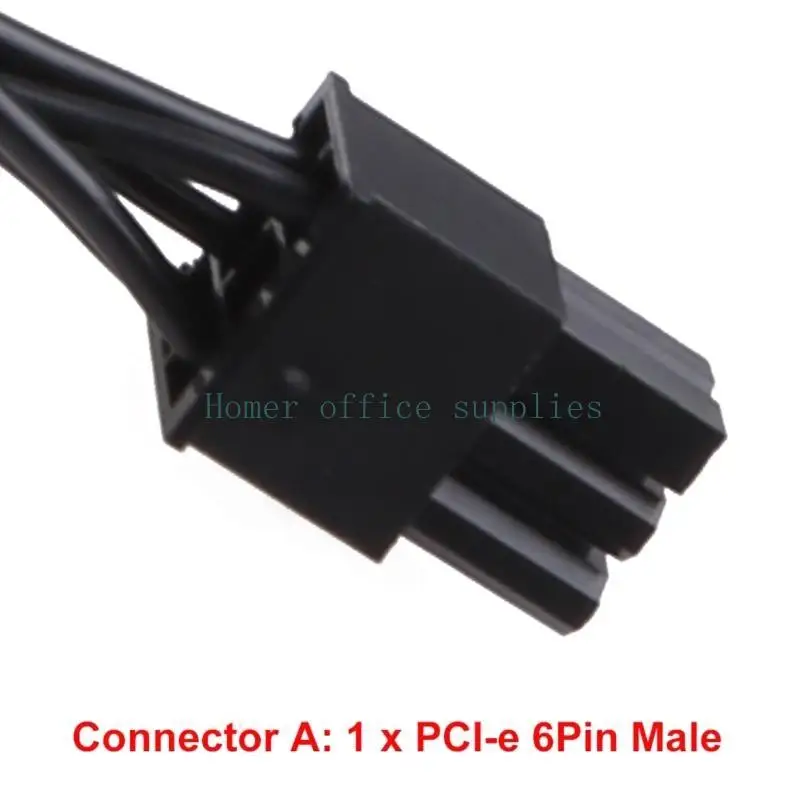 K43B 6 Pin Male to 4 x Female Hard Drive Power Adapter Cable for Corsair Modular Power Supply 19.7-in(50cm)
K43B 6 Pin Male to 4 x Female Hard Drive Power Adapter Cable for Corsair Modular Power Supply 19.7-in(50cm)
