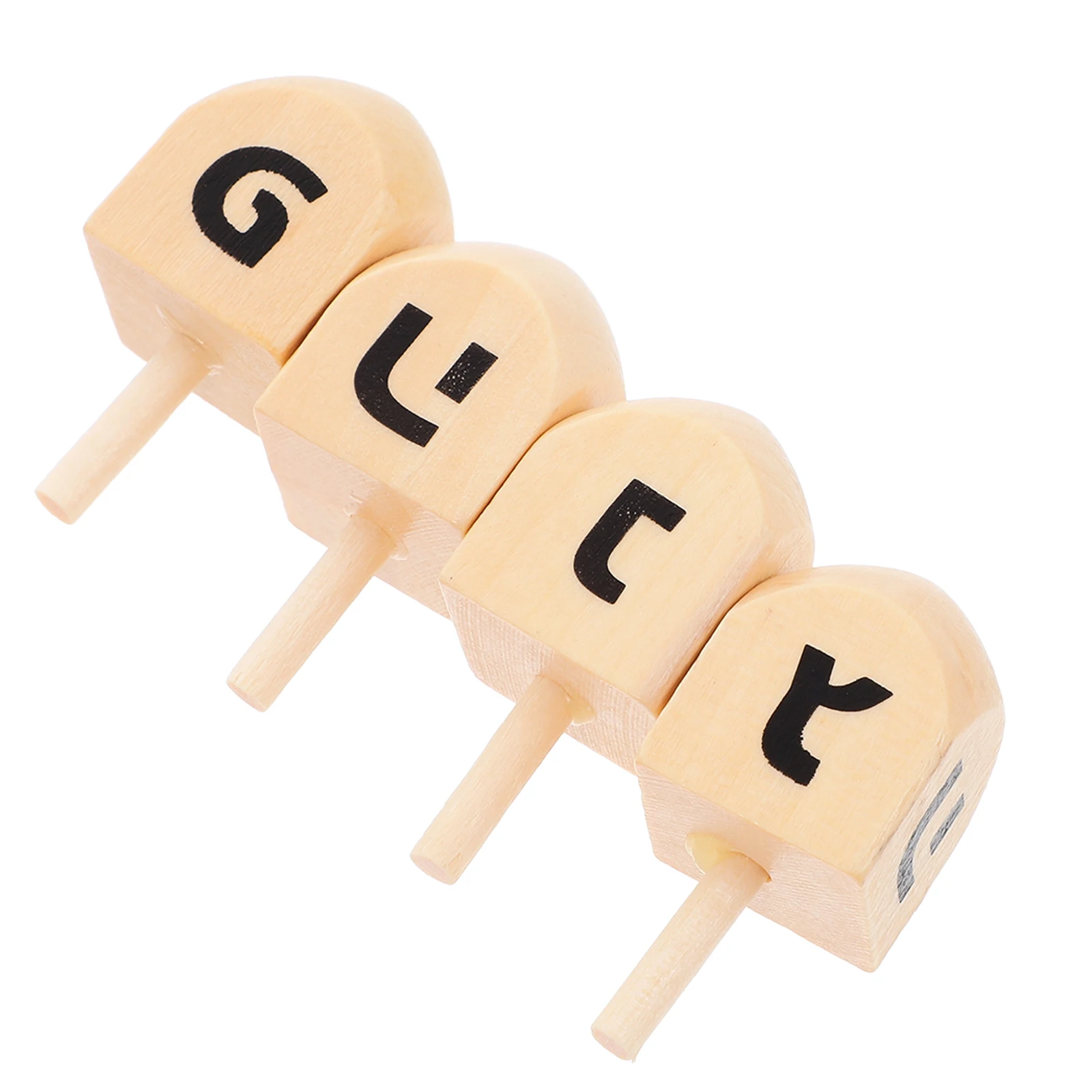 4Pcs Wooden Dreidels for Hanukkah Unpainted Durable Blank DIY Chanukah Party Favors Spinning Tops Educational Gyro Spinning Top
4Pcs Wooden Dreidels for Hanukkah Unpainted Durable Blank DIY Chanukah Party Favors Spinning Tops Educational Gyro Spinning Top