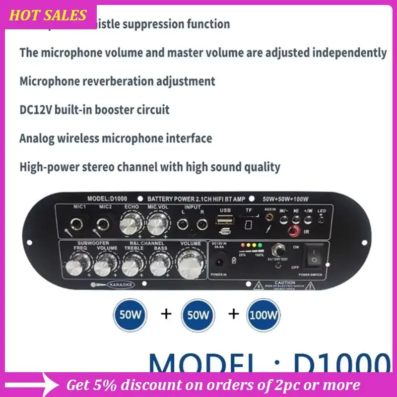 Плата усилителя звука, 2,1-канальный, 12 В, поддержка микрофона, TF-карта, HIFI, Bluetooth, вилка стандарта США, изысканный
Плата усилителя звука, 2,1-канальный, 12 В, поддержка микрофона, TF-карта, HIFI, Bluetooth, вилка стандарта США, изысканный