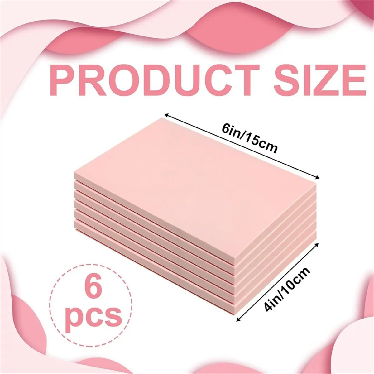 A75K 6 Pcs Pink Rubber Block Stamp Rubber Carving Linoleum Blocks Carving Block for Soft Rubber Stamp Crafts
A75K 6 Pcs Pink Rubber Block Stamp Rubber Carving Linoleum Blocks Carving Block for Soft Rubber Stamp Crafts
