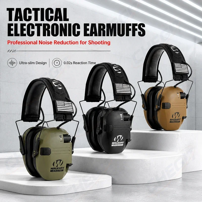 W1 Electronic Shooting Earmuff Anti-noise Headphone Sound Amplification Hearing Protection Headset Foldable
W1 Electronic Shooting Earmuff Anti-noise Headphone Sound Amplification Hearing Protection Headset Foldable