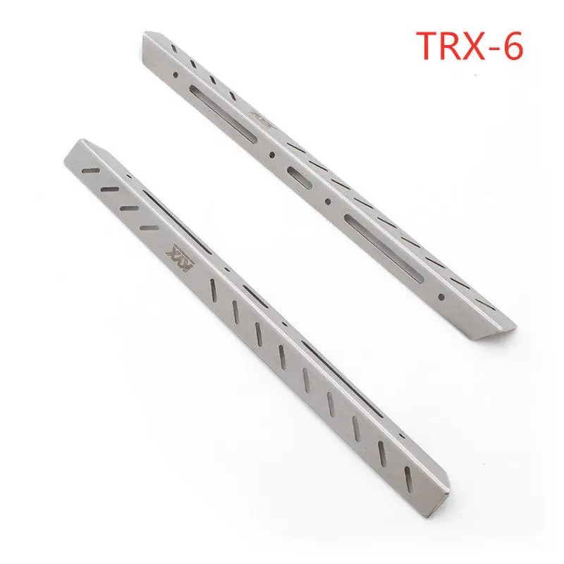 KYX simulation model car raxxas TRX-6 6 * 6 frame stainless steel pedal protection strip metal anti scratch strip
KYX simulation model car raxxas TRX-6 6 * 6 frame stainless steel pedal protection strip metal anti scratch strip