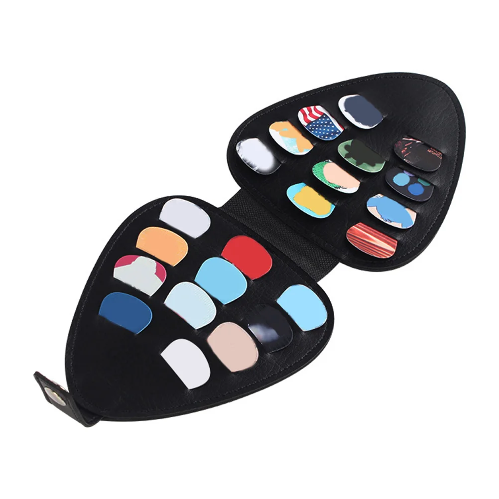 Guitar Picks Storage Bag Acoustic Electric Guitars Travel Concert Party School Black Lightweight Durable Metal Button Design
Guitar Picks Storage Bag Acoustic Electric Guitars Travel Concert Party School Black Lightweight Durable Metal Button Design