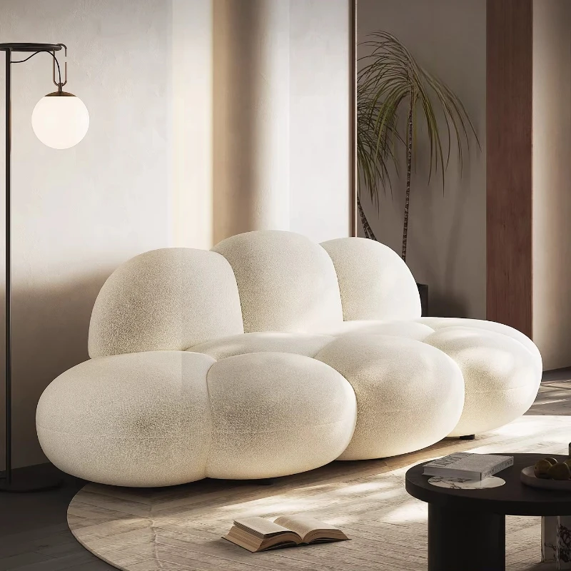 Minimalist Cloud Living Room Sofas Modern Replica Small Nordic Cute Living Room Sofas White Velvet Sillon Cama Trendy Furniture
Minimalist Cloud Living Room Sofas Modern Replica Small Nordic Cute Living Room Sofas White Velvet Sillon Cama Trendy Furniture
