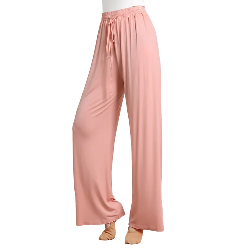 Classic Dance Pants Women Modern Dance Wide Leg Pant Soft Comfortable Yoga Body Rhyme Trainning Trousers Drawstring Elegant 3XL
Classic Dance Pants Women Modern Dance Wide Leg Pant Soft Comfortable Yoga Body Rhyme Trainning Trousers Drawstring Elegant 3XL