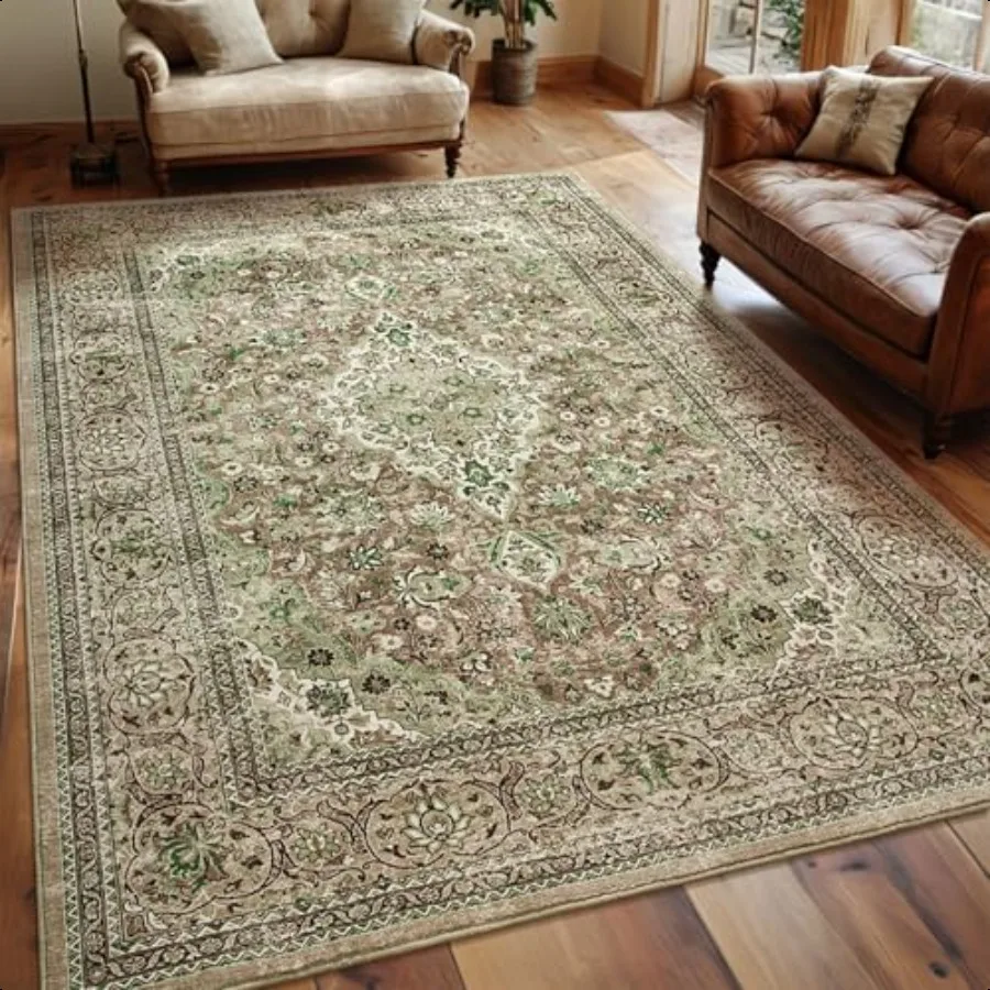 Washable Rug 4x6 Sage Green Area Rugs Non Slip Indoor Low Pile Carpet with Rubber Backing for Living Room Kitchen Bathroom Entr
Washable Rug 4x6 Sage Green Area Rugs Non Slip Indoor Low Pile Carpet with Rubber Backing for Living Room Kitchen Bathroom Entr