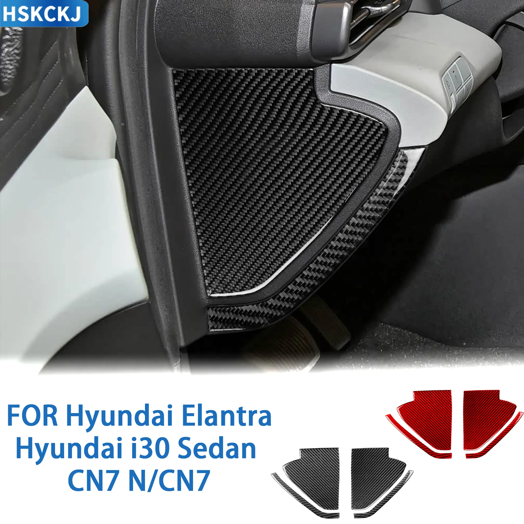 For Hyundai Elantra CN7 i30 Sedan CN7N 2021-2026 Carbon Fiber Front Door Lower Storage Compartment Decor Cover Interior Stickers
For Hyundai Elantra CN7 i30 Sedan CN7N 2021-2026 Carbon Fiber Front Door Lower Storage Compartment Decor Cover Interior Stickers