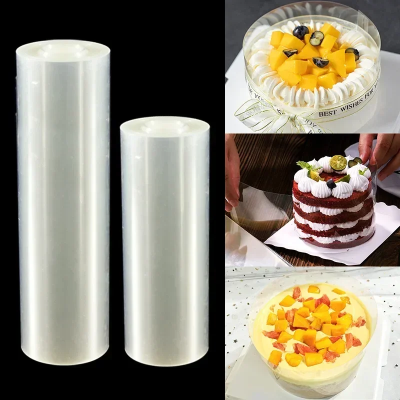 Transparent Mousse Cake Surround Film Cake Collars Acetate Cake Collar DIY Chocolate Cake Decoration Tool Dessert Sheet Strip
Transparent Mousse Cake Surround Film Cake Collars Acetate Cake Collar DIY Chocolate Cake Decoration Tool Dessert Sheet Strip