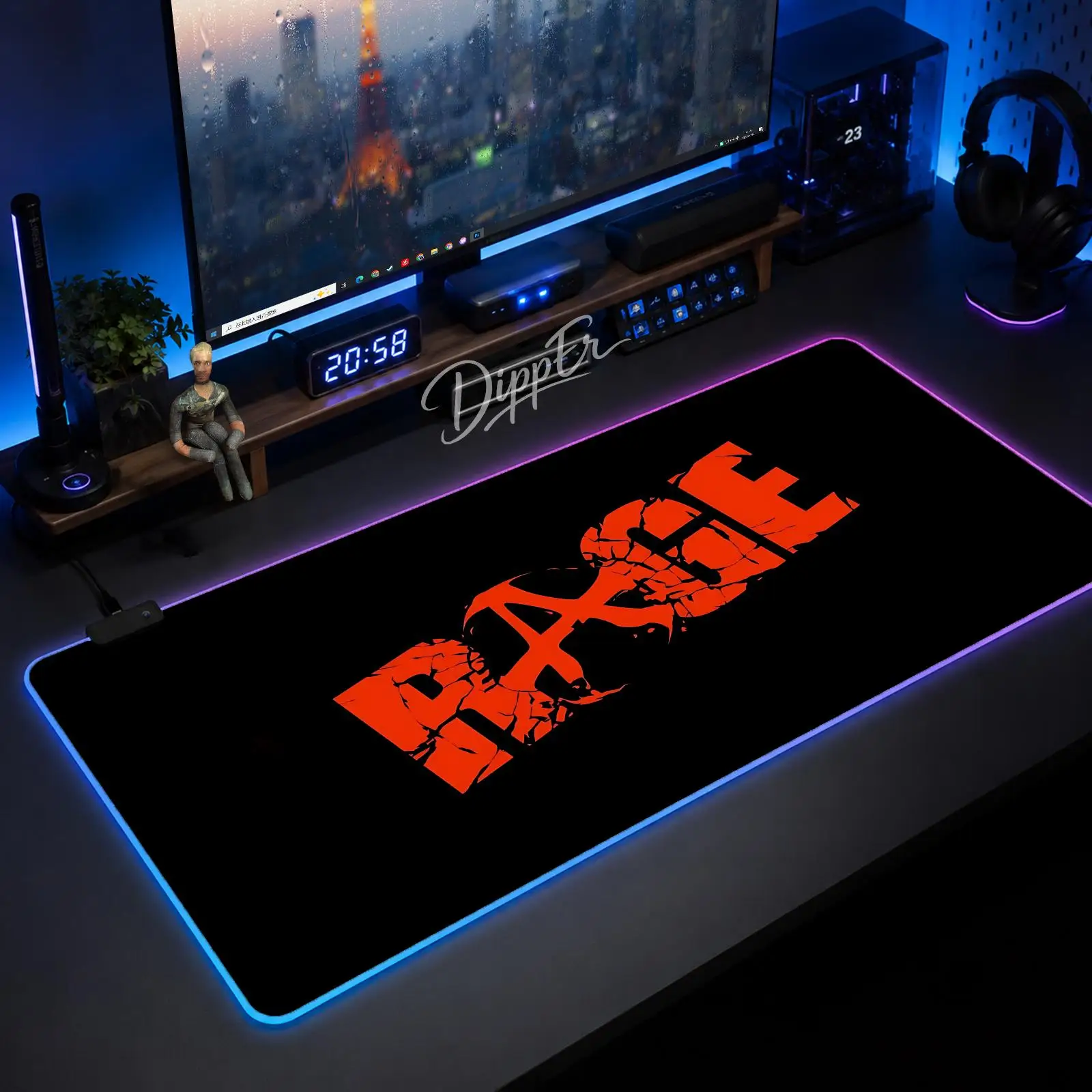 A-Rage 2 Mouse Pad Large Size LED Glowing Table Pad XXL Gaming Non-slip Rubber Mat With Backlight
A-Rage 2 Mouse Pad Large Size LED Glowing Table Pad XXL Gaming Non-slip Rubber Mat With Backlight
