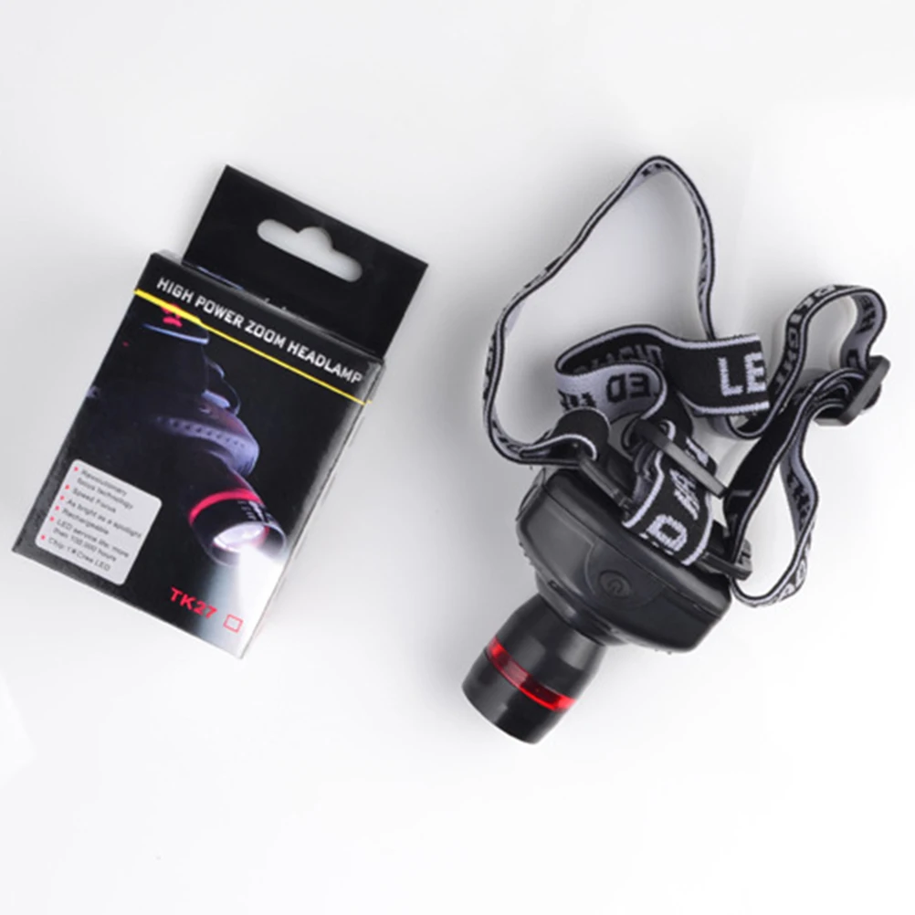 High Power Zoom Headlamp LED Flashlight for Activities 3 Bright Dim Saving Design
High Power Zoom Headlamp LED Flashlight for Activities 3 Bright Dim Saving Design