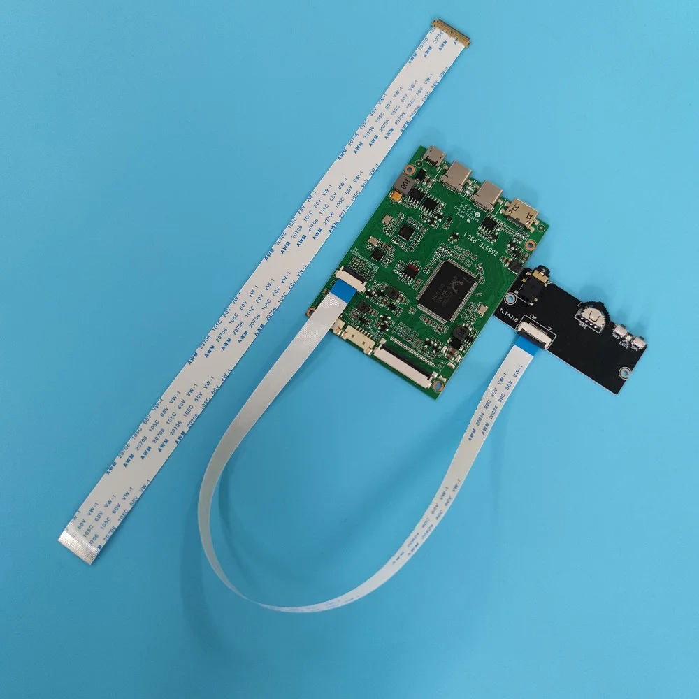 Kit for LM156LFCL05 LM156LFDL01 15.6" 1920X1080 monitor EDP Controller board Micro USB Type-c Mini HDMI-compatible LCD LED panel
Kit for LM156LFCL05 LM156LFDL01 15.6" 1920X1080 monitor EDP Controller board Micro USB Type-c Mini HDMI-compatible LCD LED panel