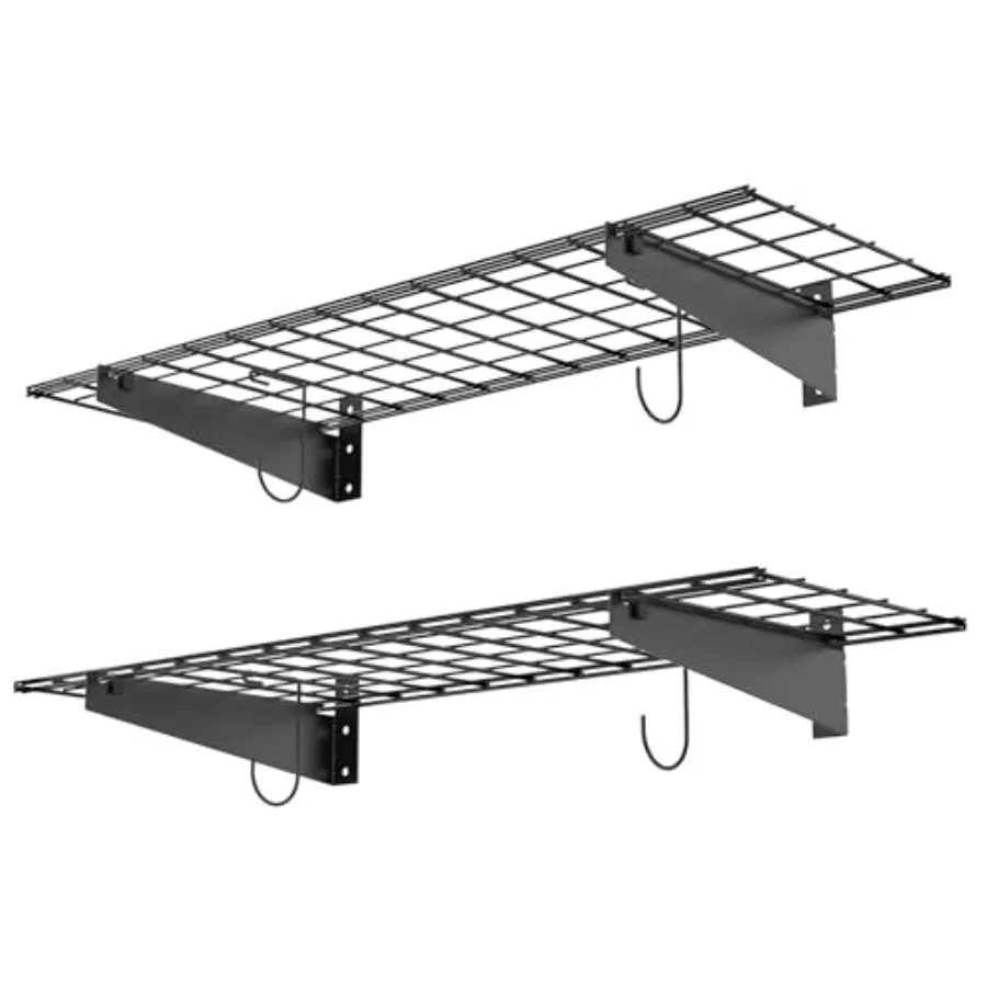 2 Pack Garage Wall Mount Shelves, 45x15 inch Wall Mounted Storage Shelves for Garage Heavy Duty Floating Shelf, Holds Up to 220
2 Pack Garage Wall Mount Shelves, 45x15 inch Wall Mounted Storage Shelves for Garage Heavy Duty Floating Shelf, Holds Up to 220