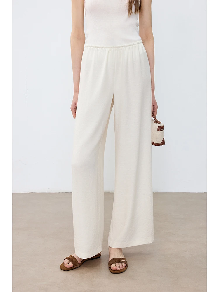 Женские повседневные брюки Ningxia Yijian Zero Pressure Air Pants из шелкового льна, удлиненные, свободного кроя, прямые, для создания эффекта удлинения ног
Женские повседневные брюки Ningxia Yijian Zero Pressure Air Pants из шелкового льна, удлиненные, свободного кроя, прямые, для создания эффекта удлинения ног