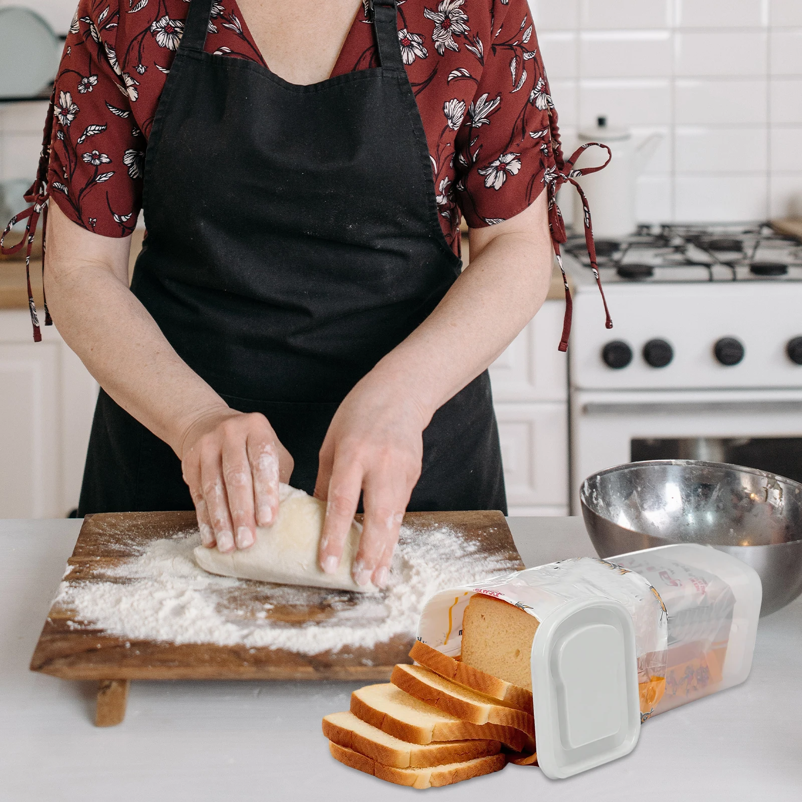 Bread Storage Box Container Airtight Loaf Containers Organizer Reusable Sealed Kitchen Countertop Pantry
Bread Storage Box Container Airtight Loaf Containers Organizer Reusable Sealed Kitchen Countertop Pantry