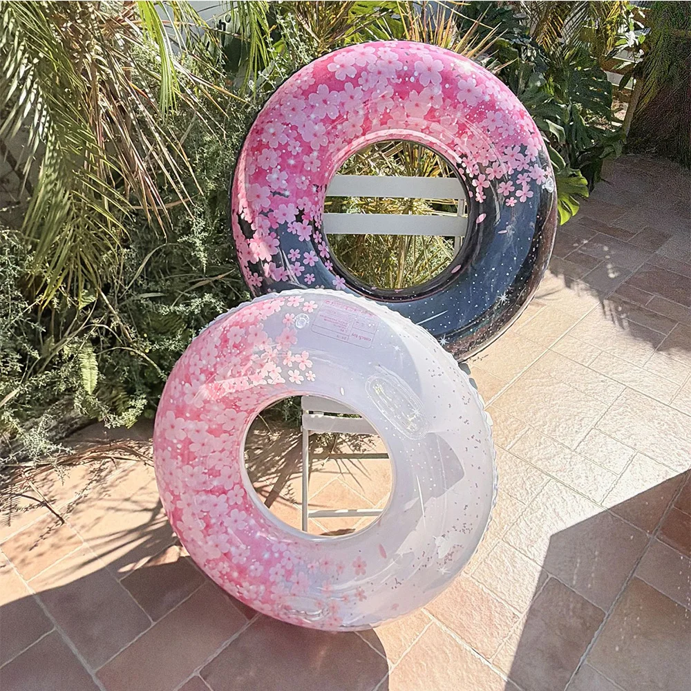  Cherry Blossom Swim Tube Inflatable Pool Float Pool Accessory Summer Water Sport Swim Float
Cherry Blossom Swim Tube Inflatable Pool Float Pool Accessory Summer Water Sport Swim Float 