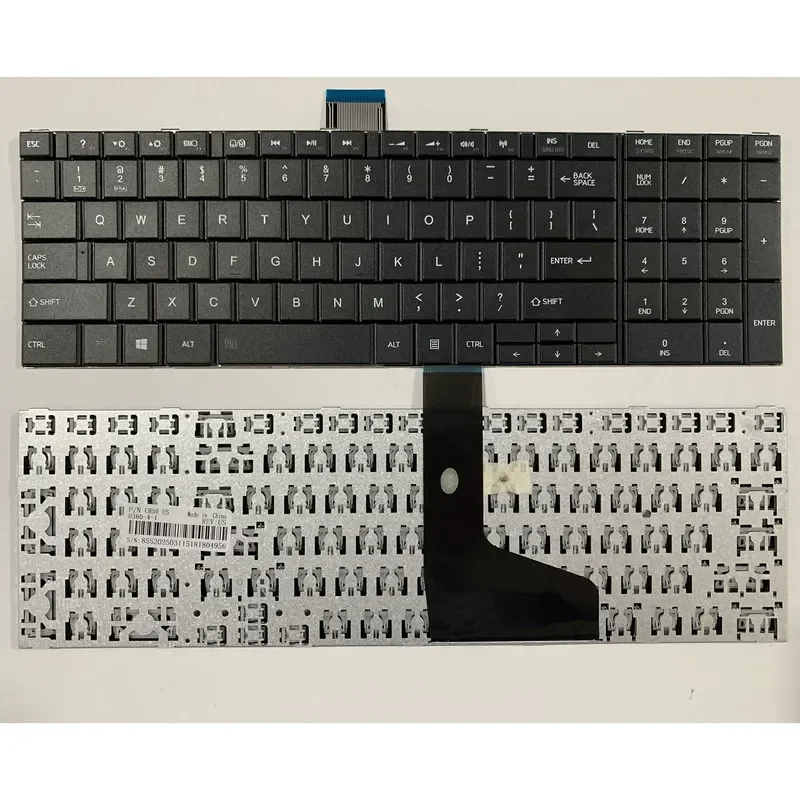 Keyboard for US Toshiba Satellite C850 C850 02D Notebook
Keyboard for US Toshiba Satellite C850 C850 02D Notebook