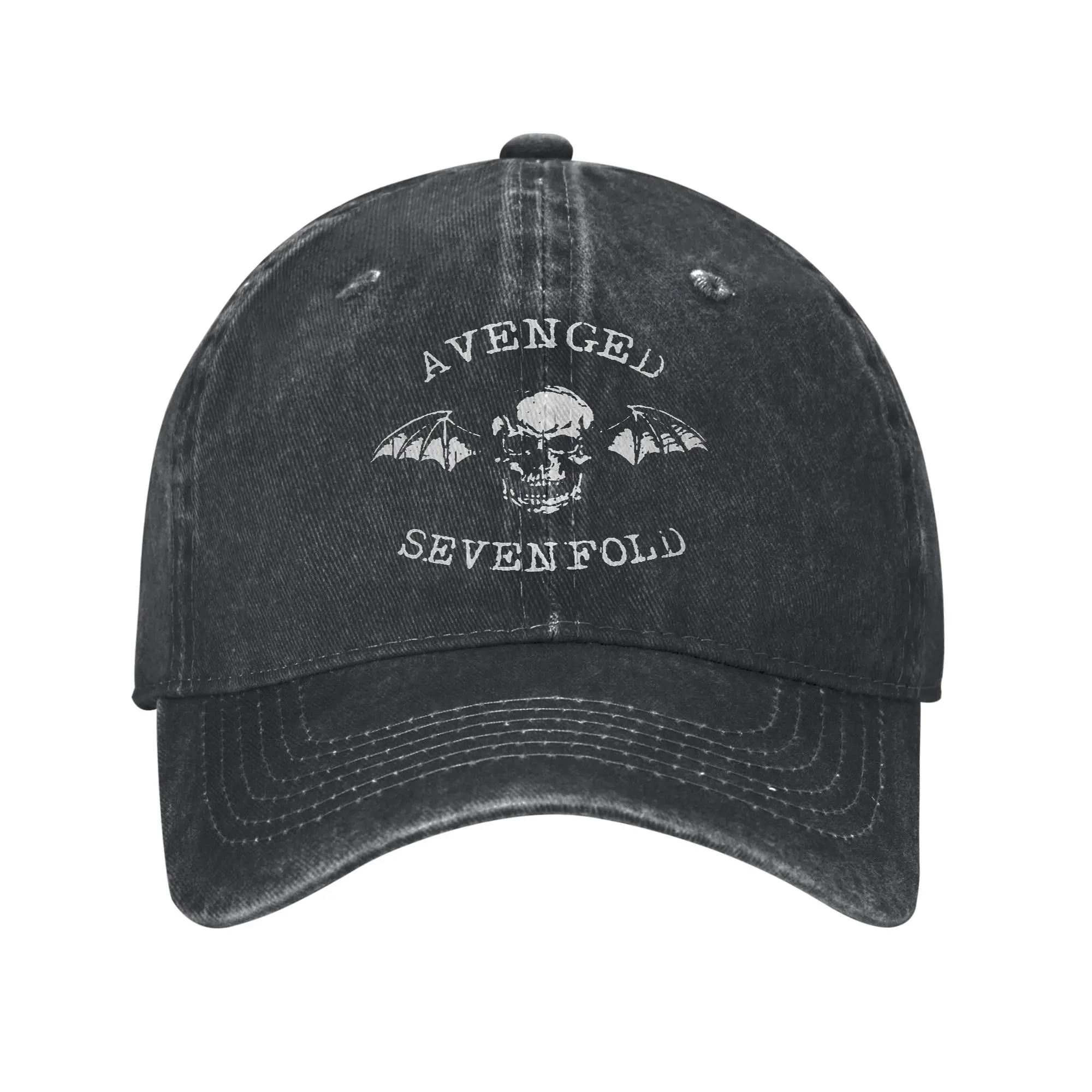 Unisex Vintage Avenged Sevenfold Printed Hats Vintage Distressed Denim Heavy Metal Band Skull Baseball Cap Adjustable
Unisex Vintage Avenged Sevenfold Printed Hats Vintage Distressed Denim Heavy Metal Band Skull Baseball Cap Adjustable