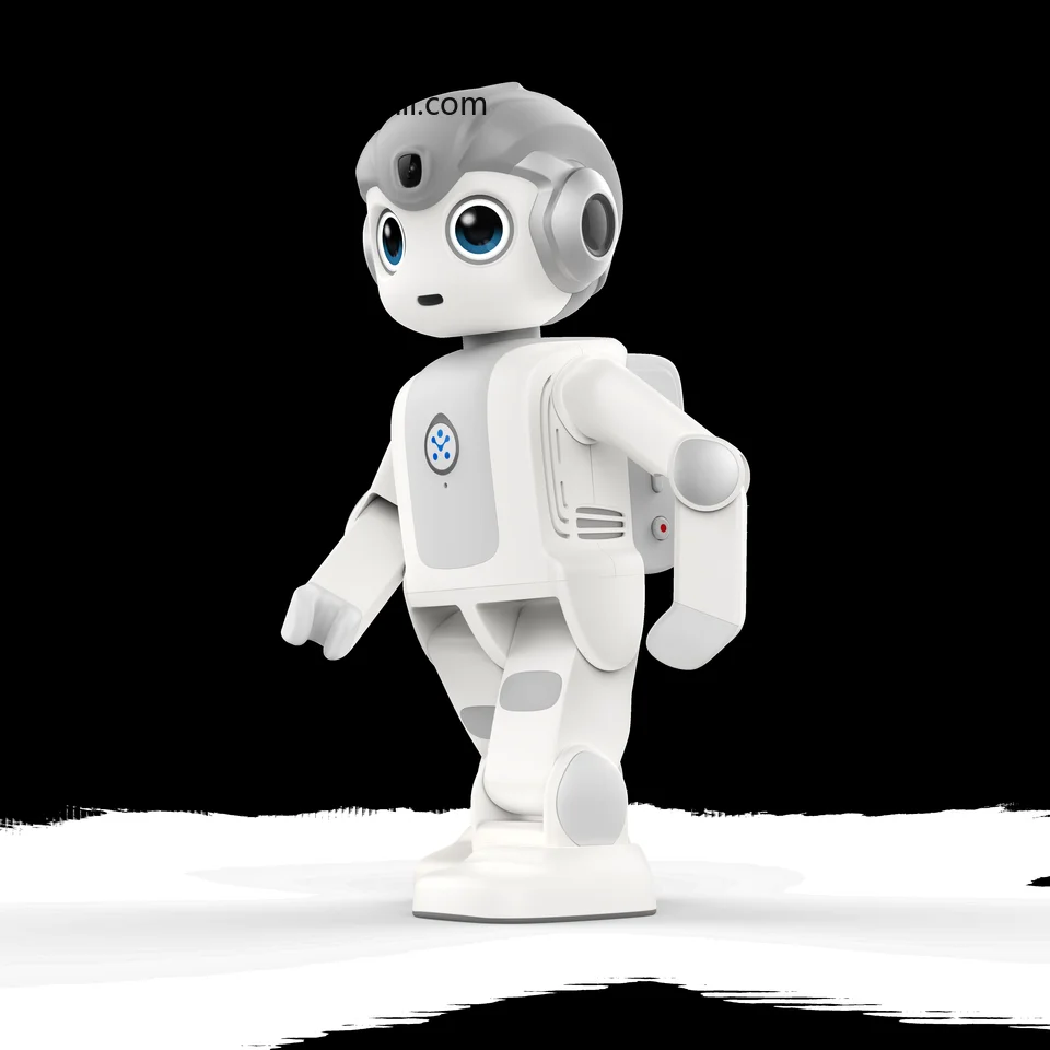 Educational Intelligent AI Humanoid Plastic Robot for Kids' Play and Learning
Educational Intelligent AI Humanoid Plastic Robot for Kids' Play and Learning