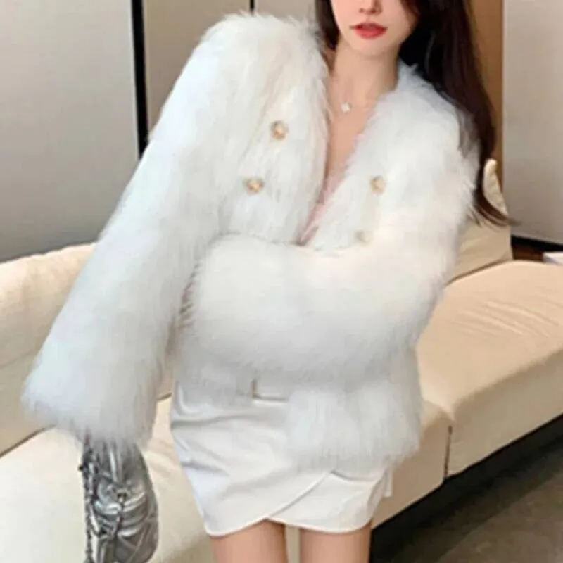 Winter New Solid Color V-Neck Long Sleeve Fashion Outwear Women High Street Casual Loose Button Patchwork All-Match Cardigan
Winter New Solid Color V-Neck Long Sleeve Fashion Outwear Women High Street Casual Loose Button Patchwork All-Match Cardigan