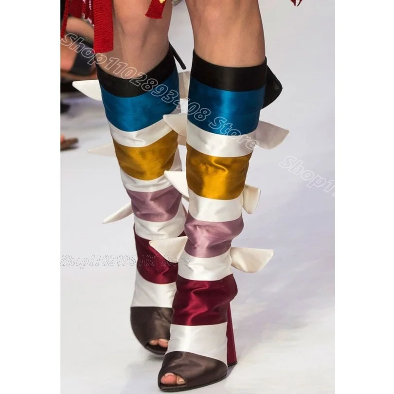 Patchwork Design Peep Toe Sandal Boots Chunky Heels New Fashion British Style Casual Dress Women Shoes 2024 Zapatos Para Mujere
Patchwork Design Peep Toe Sandal Boots Chunky Heels New Fashion British Style Casual Dress Women Shoes 2024 Zapatos Para Mujere