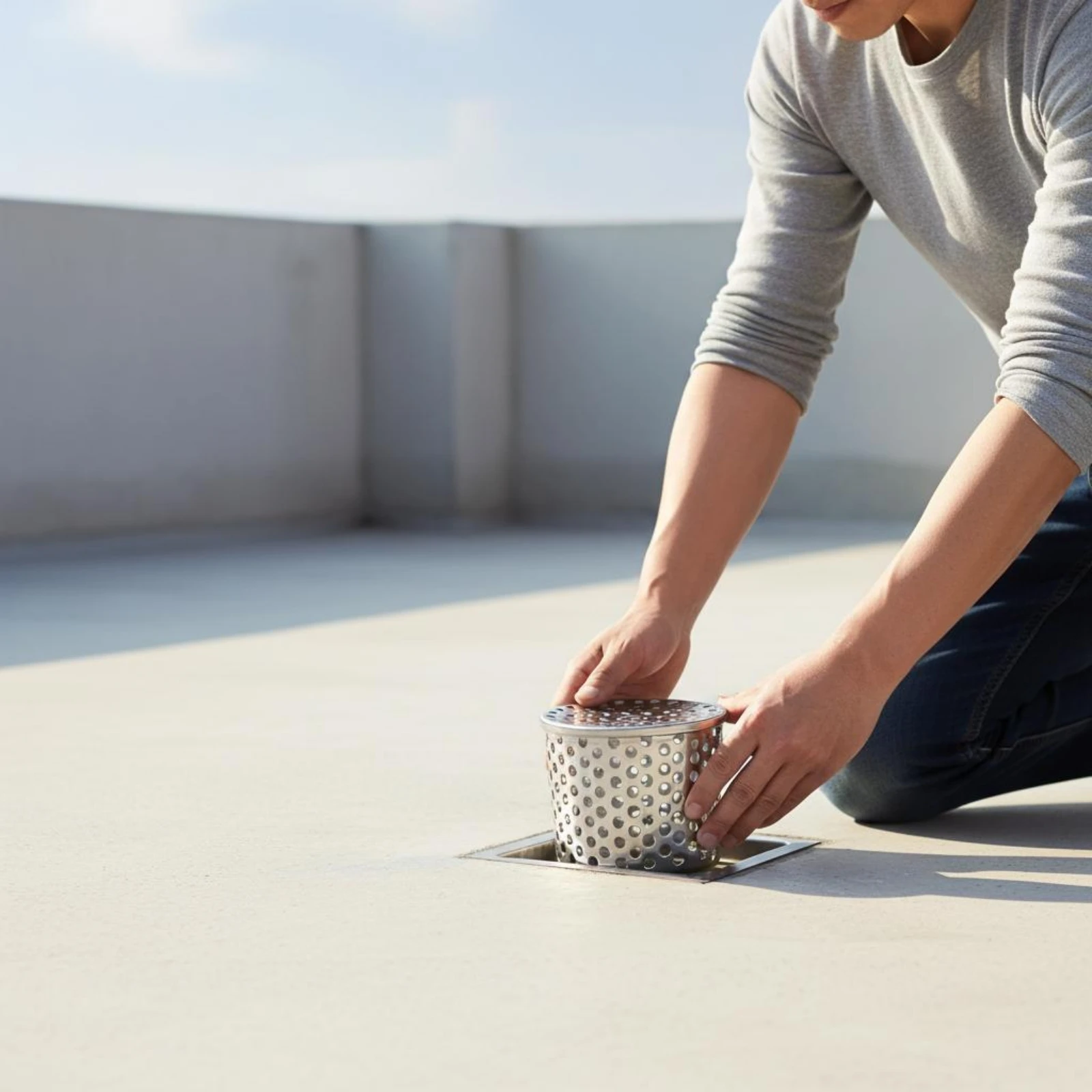 Balcony Drain Filter Anti-Mouse Roof Drain Cover Clog Protection Long-Lasting for Terrace
Balcony Drain Filter Anti-Mouse Roof Drain Cover Clog Protection Long-Lasting for Terrace