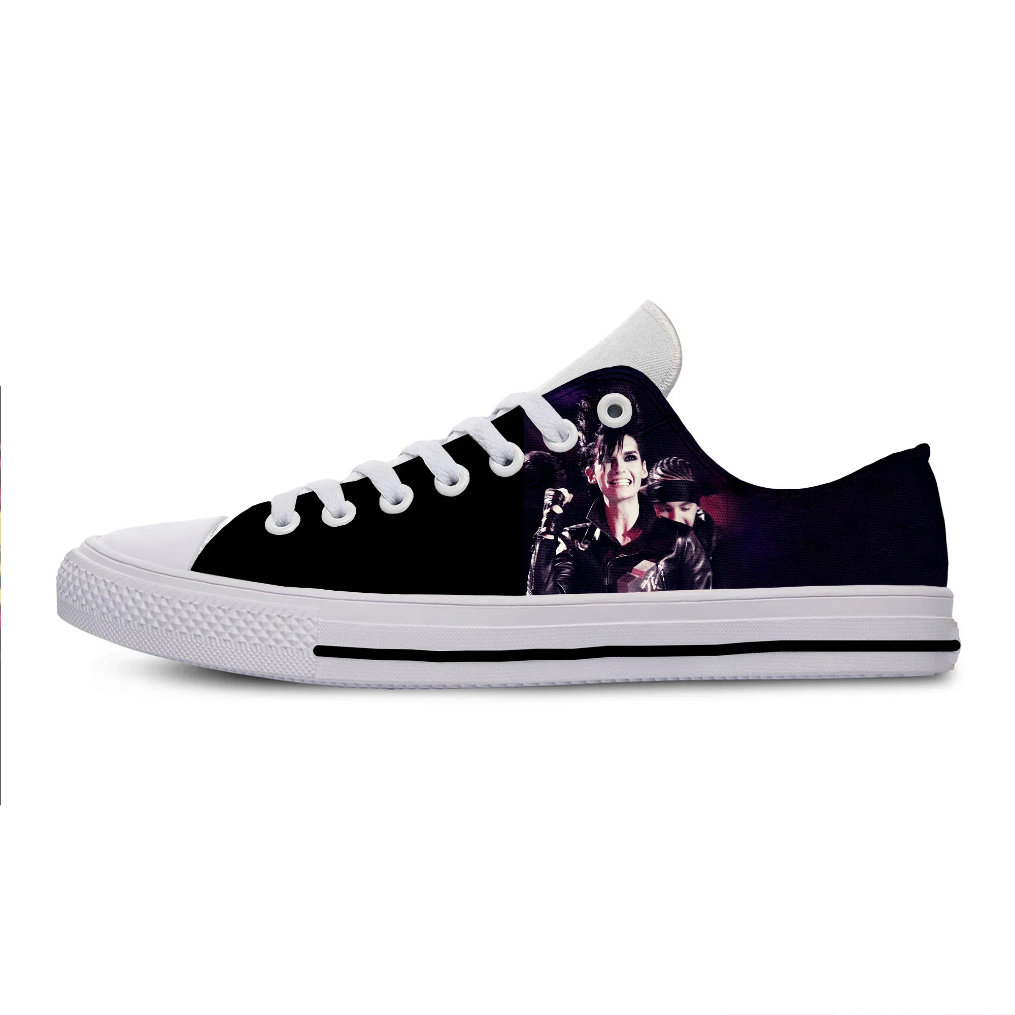 Hot Cool Fashion Pop Funny New Summer High Quality Sneakers Handiness Casual Shoes Men Women Bill Kaulitz Low Top Board Shoes
Hot Cool Fashion Pop Funny New Summer High Quality Sneakers Handiness Casual Shoes Men Women Bill Kaulitz Low Top Board Shoes