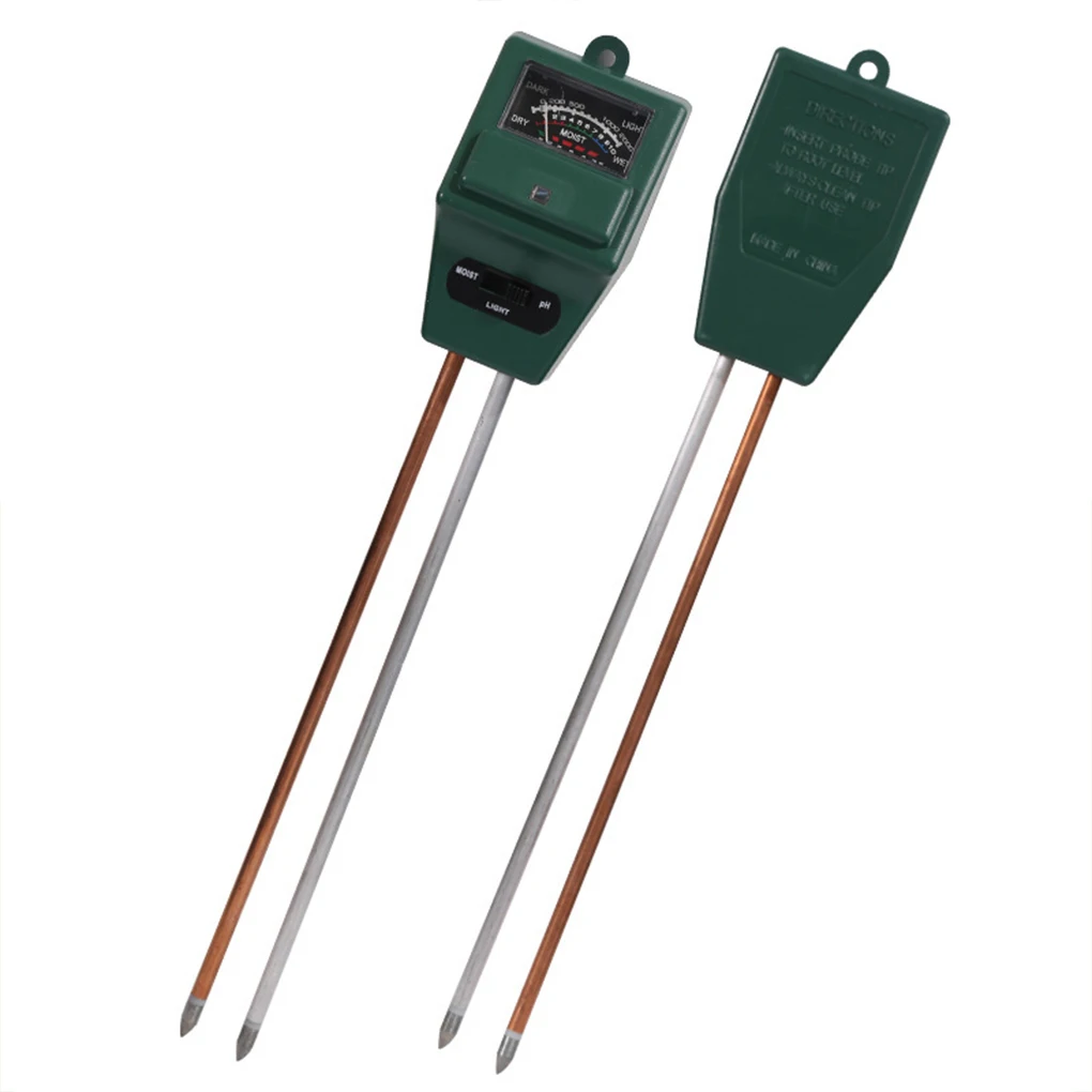 Efficiently Soil Moisture PH Value And Light Intensity With Detector Suitable For Indoor As shown
Efficiently Soil Moisture PH Value And Light Intensity With Detector Suitable For Indoor As shown