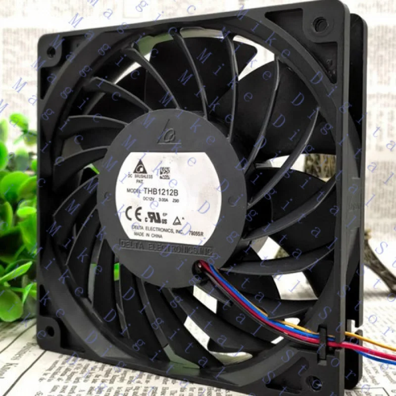 UU для DELTA THB1212B 12025 12 В 3 А 12 см высокий объем воздуха 4-проводной ШИМ жестокий охлаждающий вентилятор
UU для DELTA THB1212B 12025 12 В 3 А 12 см высокий объем воздуха 4-проводной ШИМ жестокий охлаждающий вентилятор