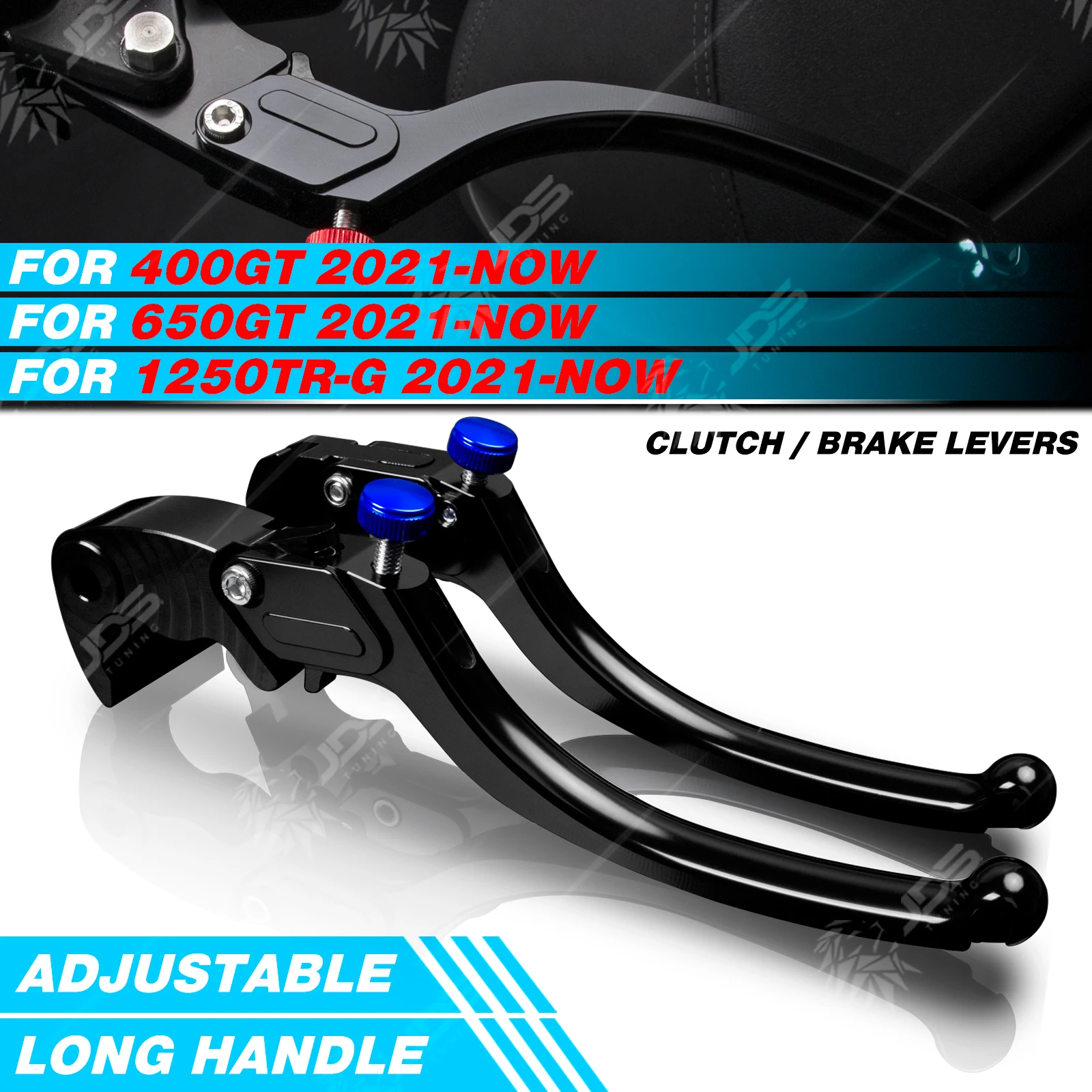 JDSTUNING For CFMOTO 400GT/650GT/1250TRG 2021-NOW Stepless Clutch Lever Brake Lever Set Long Handle Levers Accessories Parts
JDSTUNING For CFMOTO 400GT/650GT/1250TRG 2021-NOW Stepless Clutch Lever Brake Lever Set Long Handle Levers Accessories Parts