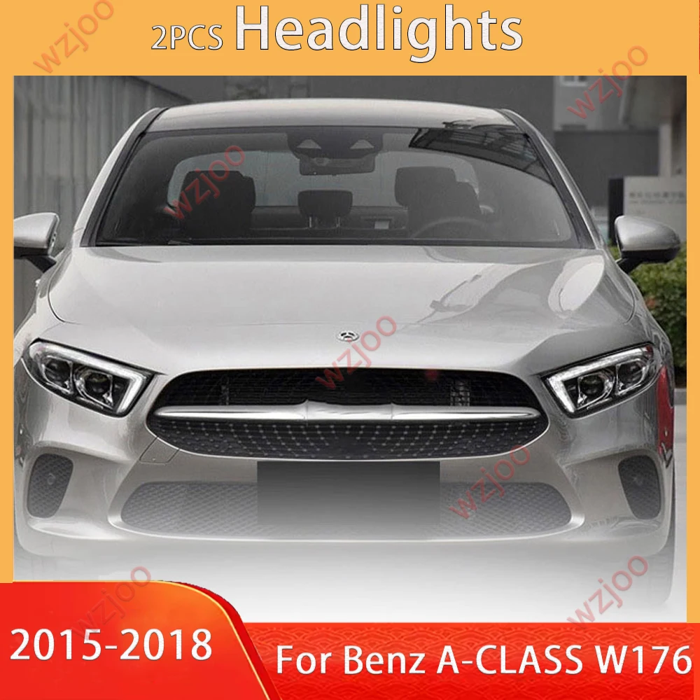 Фара с задним фонарем для BENZ A Class A200 A220 W176 2013-2018 Фари W177 2019-2022 Светодиодные DRL Поворотные фары
Фара с задним фонарем для BENZ A Class A200 A220 W176 2013-2018 Фари W177 2019-2022 Светодиодные DRL Поворотные фары